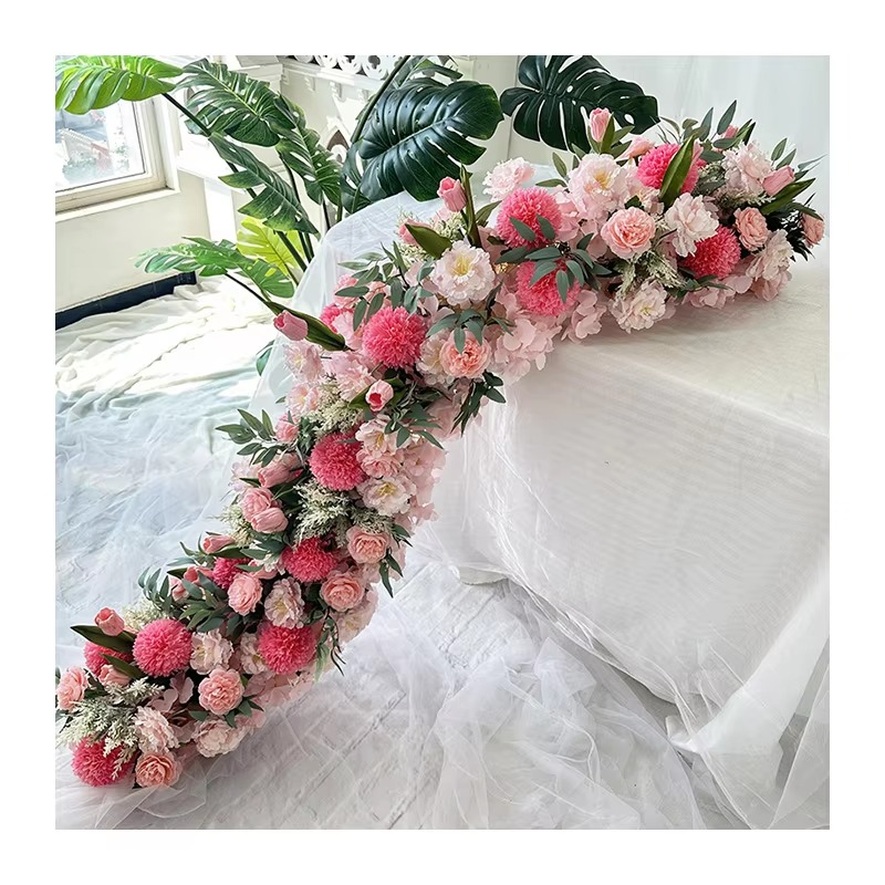 CQ12 Chrysanthemum Wedding Simulation Flower Plastic Silk Flower Decoration for Ceremony Layout for Weddings