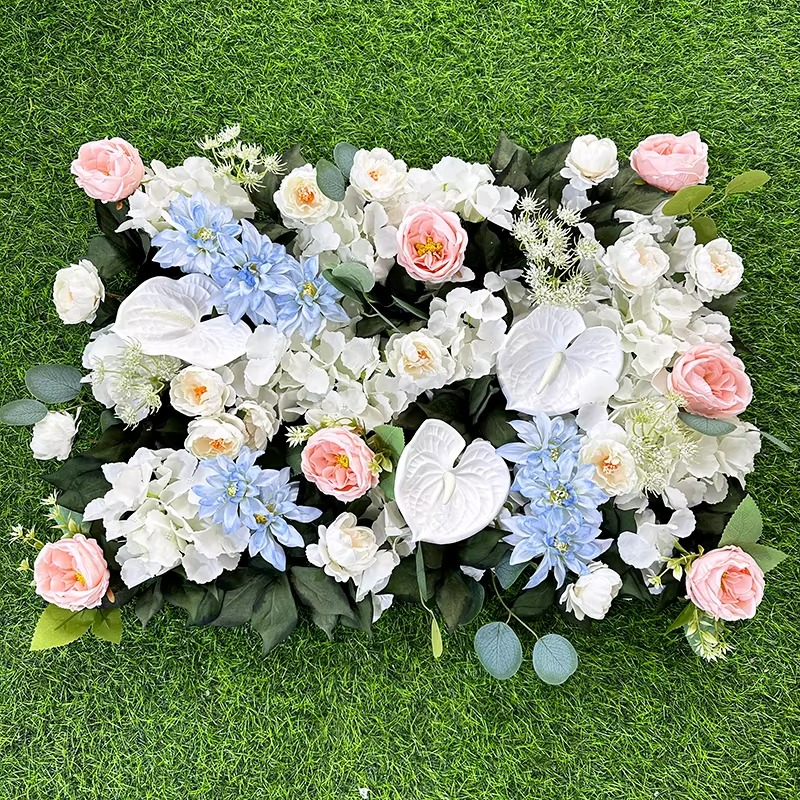 Artificial Peony Flower Wall Wedding Flowers Backdrop Hot Sell 3d Flower Wall Decoration